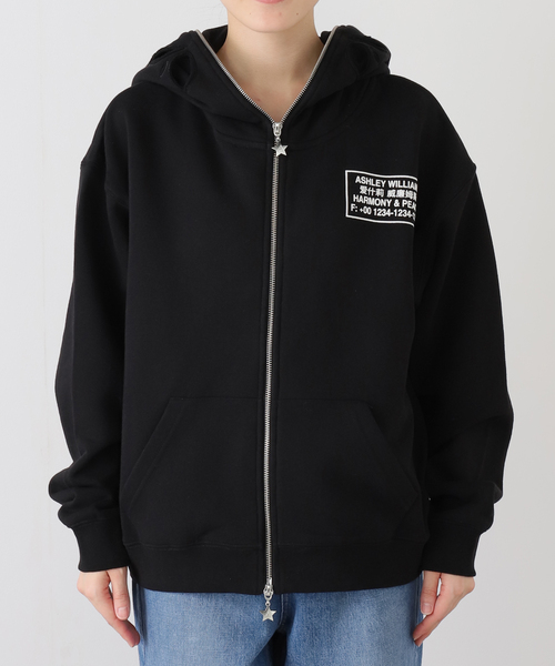 トップス AshleyWilliams GIRLBABY BUTTERFLYHOODIE Ashley Williams】GIRL BABY BUTTERFLY HOODIE フーディー (Ashley