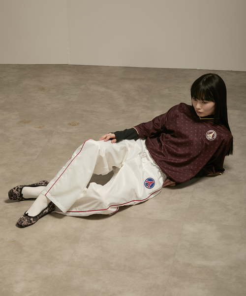 PARIS SAINT-GERMAIN（パリサンジェルマン）の「【Paris Saint-Germain / パリ・サン＝ジェルマン】JP Iconic Satin Pants（その他パンツ・メンズ・ホワイト/ネイビー・MEDIUM/LARGE）」の5枚目の写真