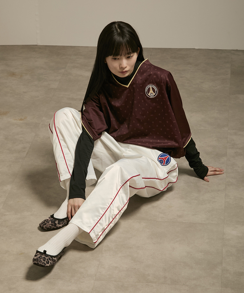 PARIS SAINT-GERMAIN（パリサンジェルマン）の「【Paris Saint-Germain / パリ・サン＝ジェルマン】JP Iconic Satin Pants（その他パンツ・メンズ・ホワイト/ネイビー・MEDIUM/LARGE）」の7枚目の写真