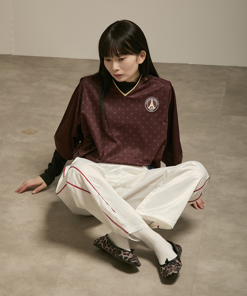 PARIS SAINT-GERMAIN（パリサンジェルマン）の「【Paris Saint-Germain / パリ・サン＝ジェルマン】JP Iconic Satin Pants（その他パンツ・メンズ・ホワイト/ネイビー・MEDIUM/LARGE）」の9枚目の写真