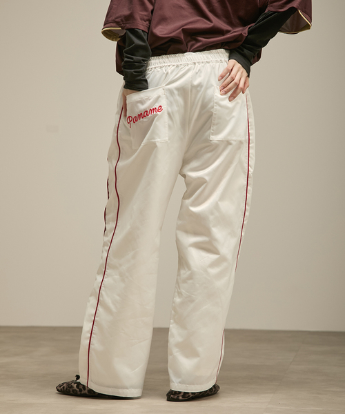 PARIS SAINT-GERMAIN（パリサンジェルマン）の「【Paris Saint-Germain / パリ・サン＝ジェルマン】JP Iconic Satin Pants（その他パンツ・メンズ・ホワイト/ネイビー・MEDIUM/LARGE）」の18枚目の写真