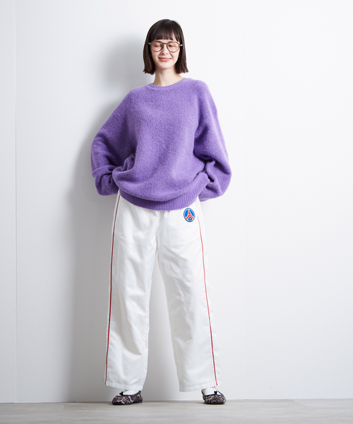 PARIS SAINT-GERMAIN（パリサンジェルマン）の「【Paris Saint-Germain / パリ・サン＝ジェルマン】JP Iconic Satin Pants（その他パンツ・メンズ・ホワイト/ネイビー・MEDIUM/LARGE）」の20枚目の写真