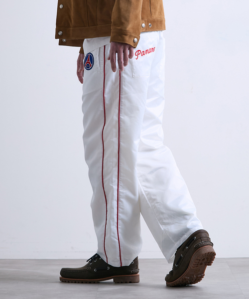 PARIS SAINT-GERMAIN（パリサンジェルマン）の「【Paris Saint-Germain / パリ・サン＝ジェルマン】JP Iconic Satin Pants（その他パンツ・メンズ・ホワイト/ネイビー・MEDIUM/LARGE）」の21枚目の写真