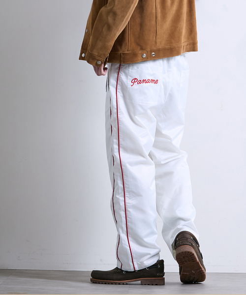 PARIS SAINT-GERMAIN（パリサンジェルマン）の「【Paris Saint-Germain / パリ・サン＝ジェルマン】JP Iconic Satin Pants（その他パンツ・メンズ・ホワイト/ネイビー・MEDIUM/LARGE）」の22枚目の写真