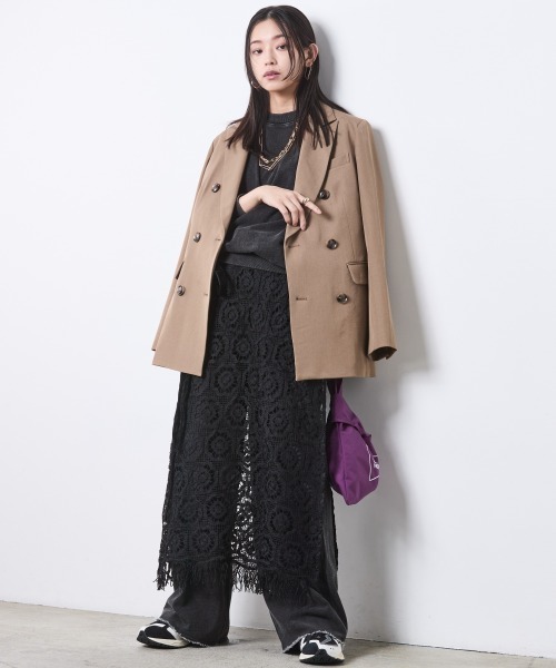 CHIC STYLE(シックスタイル)の「硫化染ビッグシルエットスウェット<大きいサイズ有>シックスタイル(スウェット・レディース・チャコール/グレー系・M/L/LL/3L/4L/5L)」の10枚目の写真