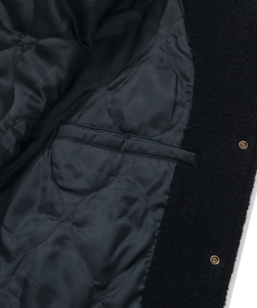 COVERNAT（カバーナット）の「ブークルバスティネイビー（スタジャン・レディース・その他・X-LARGE/SMALL/MEDIUM/LARGE）」の8枚目の写真