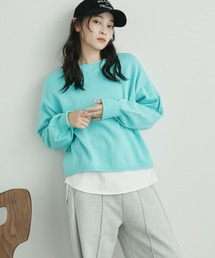 Doux archives | カーリングボートネックニットプルオーバー(ニット/セーター)