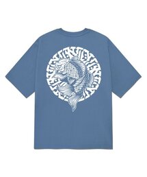 KGTN0204 ミル 20番手 半袖Tシャツ ブルー