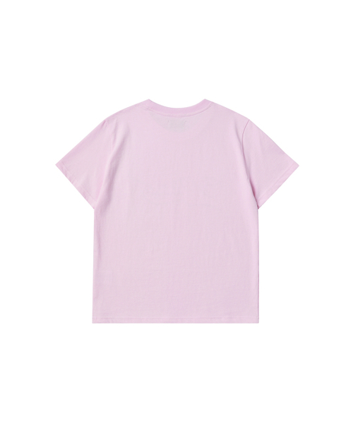 BASEBALL LOGO TEE BABY PINK（Tシャツ/カットソー）｜NYXX（エヌワイ