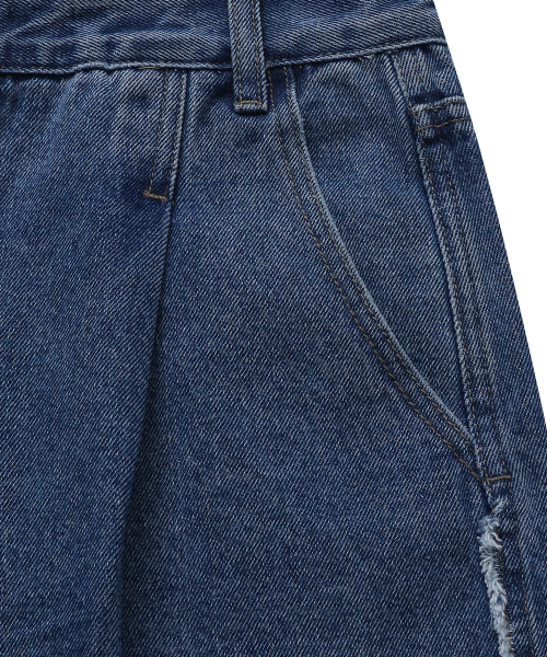 CONNECT KINLOCH(コネクトキンロック)の「ウォッシュドカットオフバミューダデニムハーフパンツ(ウォッシングブルー)(その他パンツ・メンズ・その他・XX-LARGE/MEDIUM/LARGE/X-LARGE)」の6枚目の写真