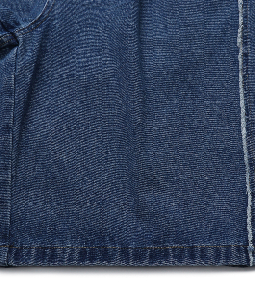 CONNECT KINLOCH(コネクトキンロック)の「ウォッシュドカットオフバミューダデニムハーフパンツ(ウォッシングブルー)(その他パンツ・メンズ・その他・XX-LARGE/MEDIUM/LARGE/X-LARGE)」の8枚目の写真