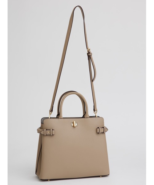 antic rag(アンティックラグ)の「Calbin カルビン(ハンドバッグ・レディース・ブラック/ベージュ・FREE)」の5枚目の写真