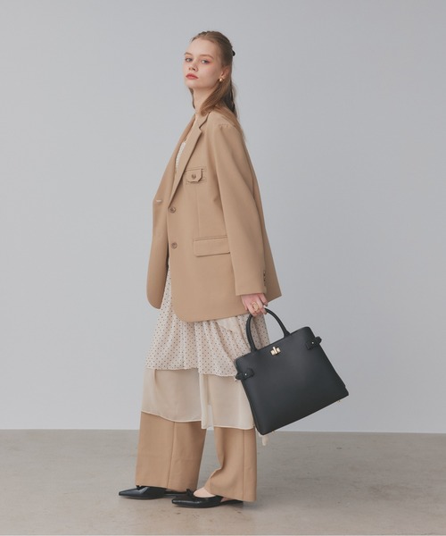 antic rag(アンティックラグ)の「Calbin カルビン(ハンドバッグ・レディース・ブラック/ベージュ・FREE)」の20枚目の写真