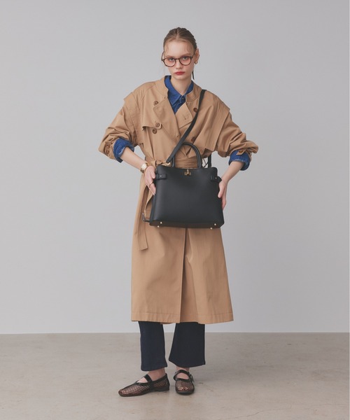 antic rag(アンティックラグ)の「Calbin カルビン(ハンドバッグ・レディース・ブラック/ベージュ・FREE)」の16枚目の写真