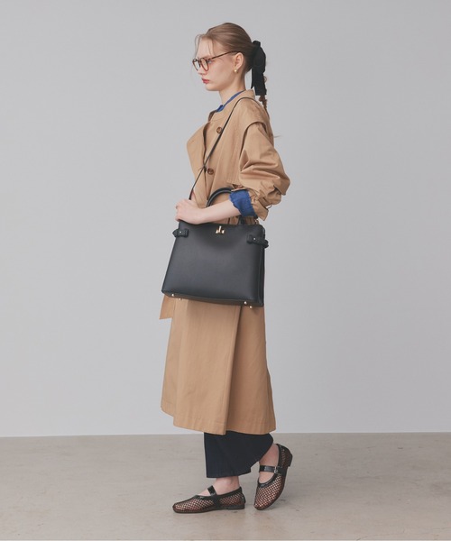 antic rag(アンティックラグ)の「Calbin カルビン(ハンドバッグ・レディース・ブラック/ベージュ・FREE)」の18枚目の写真