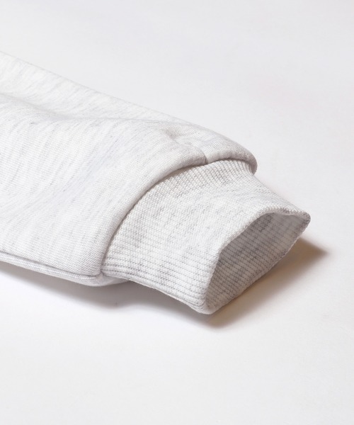 coca（coca）（コカ）の「【WEB限定セール】キッズ　親子お揃い裏起毛刺繍ロゴパーカー（パーカー・キッズ・ライトグレー/ネイビー・120/130/140/150）」の16枚目の写真