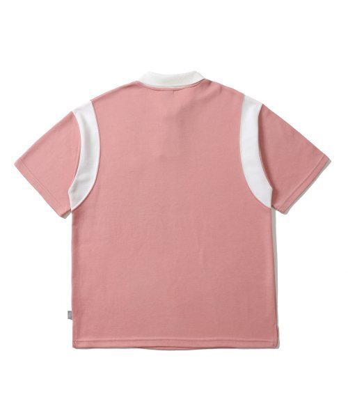 SEARCH410（サーチ410）の「バスティカラーTシャツ ピンク（ポロシャツ・レディース・その他・LARGE/MEDIUM）」の2枚目の写真