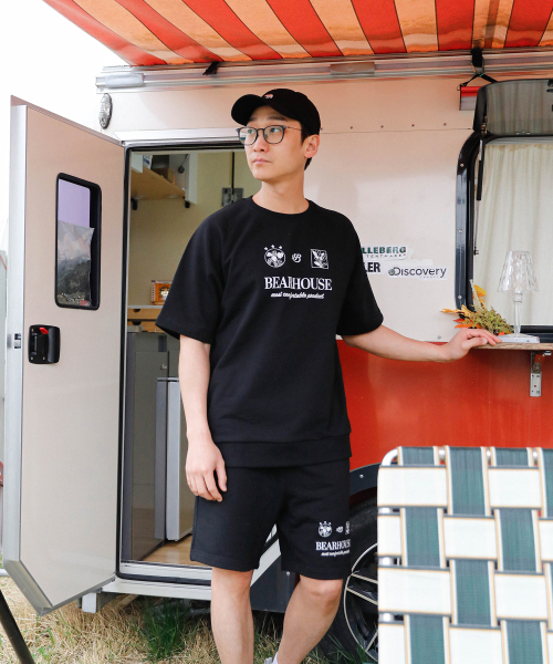 BEARHOUSE(ベアハウス)の「コートニースウェットショーツ_BK(その他パンツ・メンズ・その他・MEDIUM/LARGE/X-LARGE)」の6枚目の写真