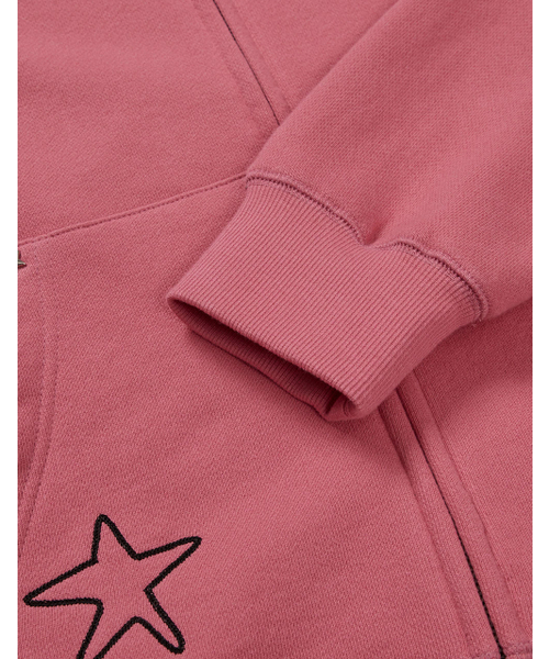 MMLG（エムエムエルジー）の「[Mmlg] STAR HOOD ZIPUP (MULBERRY)（パーカー・レディース・その他・X-LARGE/MEDIUM/LARGE/SMALL）」の5枚目の写真