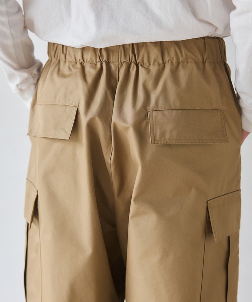 NewAnce(ニュアンス)の「【NewAnce】Over Cargo Pants /オーバーカーゴパンツ -オリジナルツイルシリーズ-(カーゴパンツ・メンズ・ブラック/ベージュ・S/M/L)」の8枚目の写真