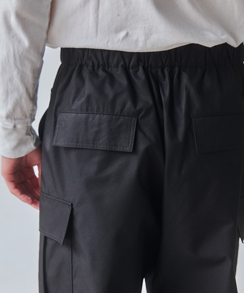 NewAnce(ニュアンス)の「【NewAnce】Over Cargo Pants /オーバーカーゴパンツ -オリジナルツイルシリーズ-(カーゴパンツ・メンズ・ブラック/ベージュ・S/M/L)」の16枚目の写真