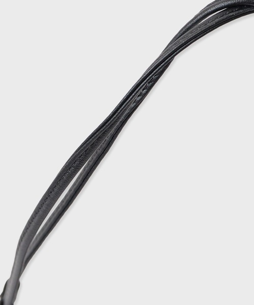 NOTHING WRITTEN（ナッシングリトゥン）の「NOTHING WRITTEN NELLA STRAP MINI BAG / NW24SS-1041（ショルダーバッグ・レディース・ブラック・FREE）」の4枚目の写真