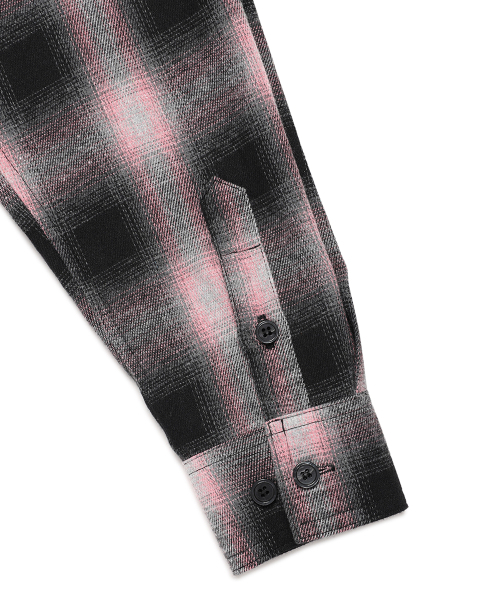 Cavish（カビシ）の「FLANNEL CHECK SHIRT PINK(CV2EFUW321A)（シャツ/ブラウス・レディース・ピンク・MEDIUM/LARGE）」の6枚目の写真