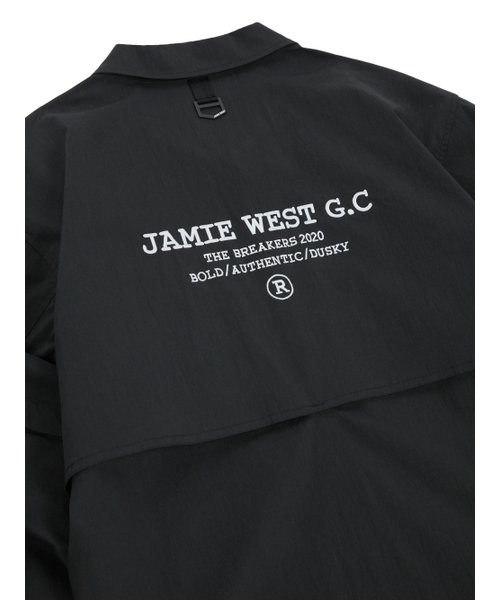 JAMIE WEST(ジェイミーウエスト)の「ディタッチャブルカラー ポイント ストレッチジャケット (ブラック)(ナイロンジャケット・レディース・その他・MEDIUM/LARGE/X-LARGE)」の11枚目の写真