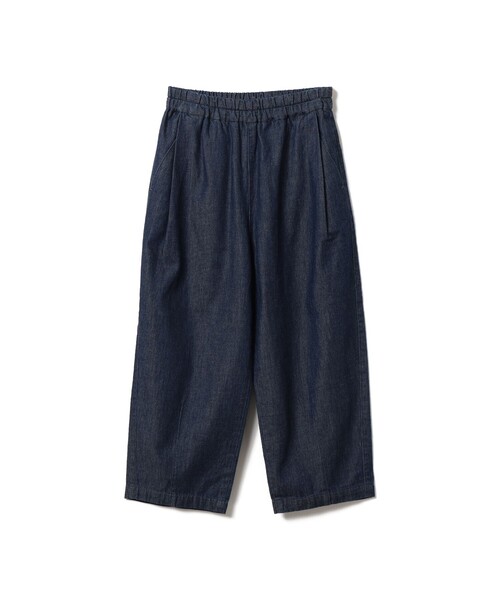 BEAMS mini(ビームスミニ)の「タック バルーン パンツ 2026SS(90~150cm)(その他パンツ・キッズ・インディゴブルー/オリーブ・150/140/130/120/110/100/90)」の2枚目の写真