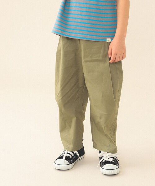 BEAMS mini(ビームスミニ)の「タック バルーン パンツ 2026SS(90~150cm)(その他パンツ・キッズ・インディゴブルー/オリーブ・150/140/130/120/110/100/90)」の12枚目の写真