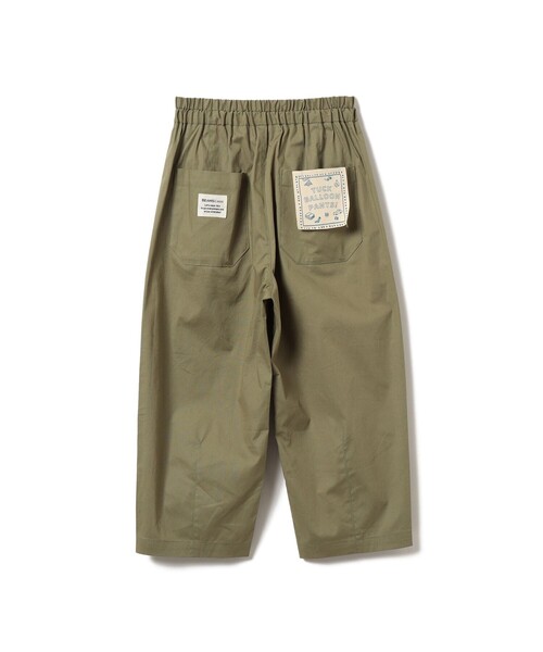 BEAMS mini(ビームスミニ)の「タック バルーン パンツ 2026SS(90~150cm)(その他パンツ・キッズ・インディゴブルー/オリーブ・150/140/130/120/110/100/90)」の7枚目の写真