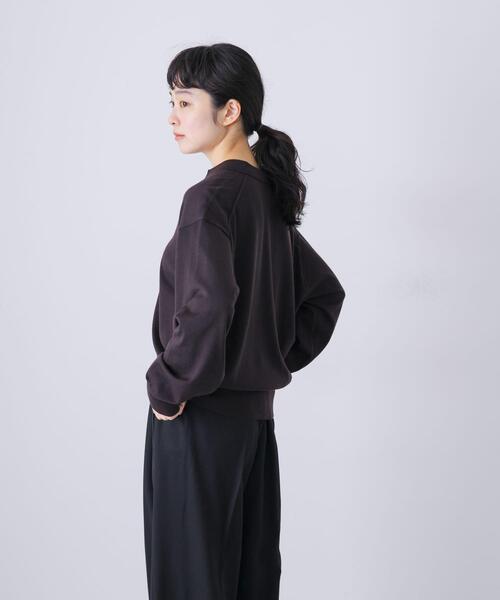 かぐれ（カグレ）の「ウールポロニットカーディガン（カーディガン/ボレロ・レディース・レッド/ブラック/ブラウン・FREE）」の16枚目の写真