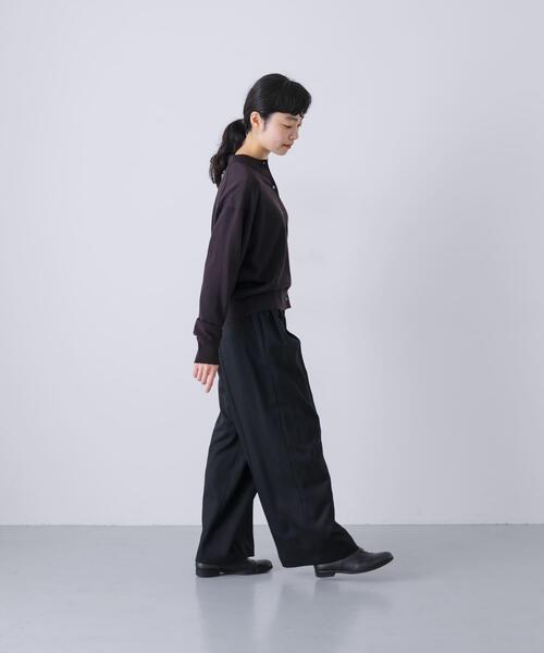 かぐれ（カグレ）の「ウールポロニットカーディガン（カーディガン/ボレロ・レディース・レッド/ブラック/ブラウン・FREE）」の19枚目の写真