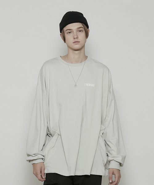 DWSE(ディーダブリューエスイー)の「LHERITAGE ロングスリーブ(メランジグリーン)(Tシャツ/カットソー・メンズ・その他・MEDIUM/LARGE)」の1枚目の写真