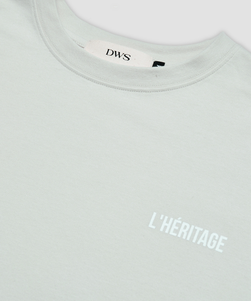 DWSE(ディーダブリューエスイー)の「LHERITAGE ロングスリーブ(メランジグリーン)(Tシャツ/カットソー・メンズ・その他・MEDIUM/LARGE)」の2枚目の写真