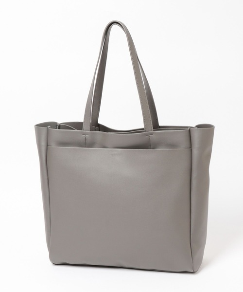 GLOBAL WORK(グローバルワーク)の「軽量ジャストポケット/3Roomトート/612723(トートバッグ・メンズ・ブラック系その他/グレー/ブラック・FREE)」の11枚目の写真