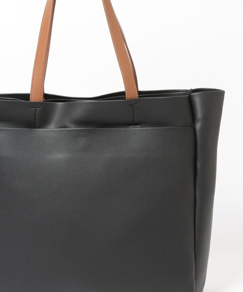 GLOBAL WORK(グローバルワーク)の「軽量ジャストポケット/3Roomトート/612723(トートバッグ・メンズ・ブラック系その他/グレー/ブラック・FREE)」の15枚目の写真