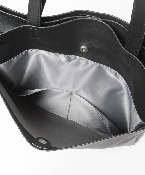 GLOBAL WORK(グローバルワーク)の「軽量ジャストポケット/3Roomトート/612723(トートバッグ・メンズ・ブラック系その他/グレー/ブラック・FREE)」の19枚目の写真