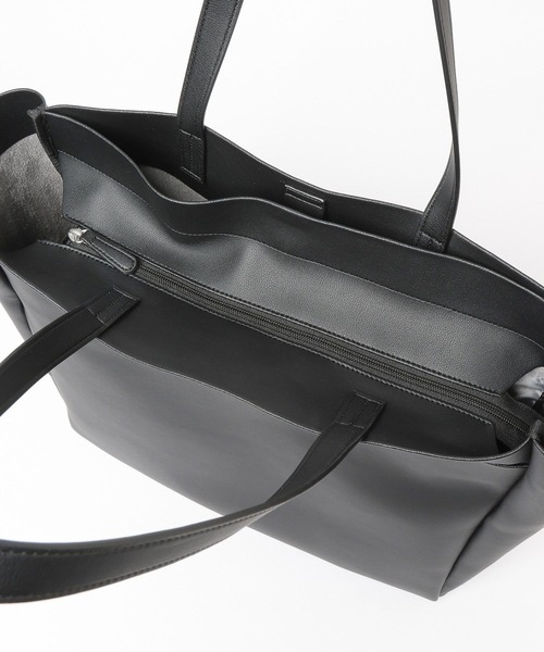 GLOBAL WORK(グローバルワーク)の「軽量ジャストポケット/3Roomトート/612723(トートバッグ・メンズ・ブラック系その他/グレー/ブラック・FREE)」の20枚目の写真