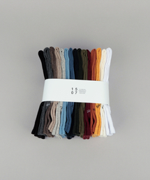 IL-O-GONG-CHIL（イルオゴンチル）の「[15PACK] 1507ユニセックスカラートラウザーソックス（ソックス/靴下）」