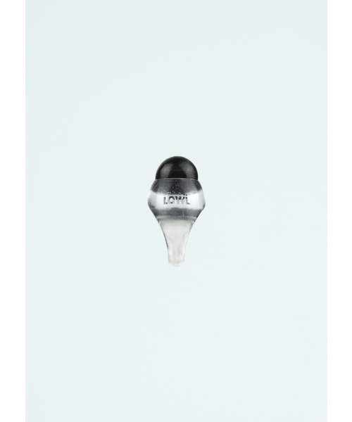 LOWOOL（ロウル）の「Black frog eye ring（リング・レディース・その他・10号/15号/6号）」の3枚目の写真