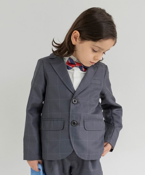 BRANSHES（ブランシェス）の「【フォーマル】ジャケット（スーツジャケット・キッズ・ネイビー/チャコールグレー・120/130/110）」の5枚目の写真