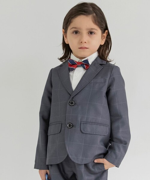 BRANSHES（ブランシェス）の「【フォーマル】ジャケット（スーツジャケット・キッズ・ネイビー/チャコールグレー・120/130/110）」の6枚目の写真