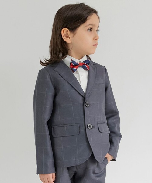 BRANSHES（ブランシェス）の「【フォーマル】ジャケット（スーツジャケット・キッズ・ネイビー/チャコールグレー・120/130/110）」の7枚目の写真