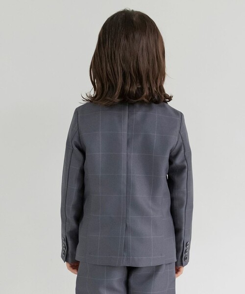 BRANSHES（ブランシェス）の「【フォーマル】ジャケット（スーツジャケット・キッズ・ネイビー/チャコールグレー・120/130/110）」の9枚目の写真
