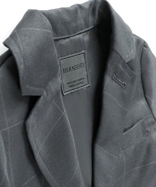 BRANSHES（ブランシェス）の「【フォーマル】ジャケット（スーツジャケット・キッズ・ネイビー/チャコールグレー・120/130/110）」の11枚目の写真