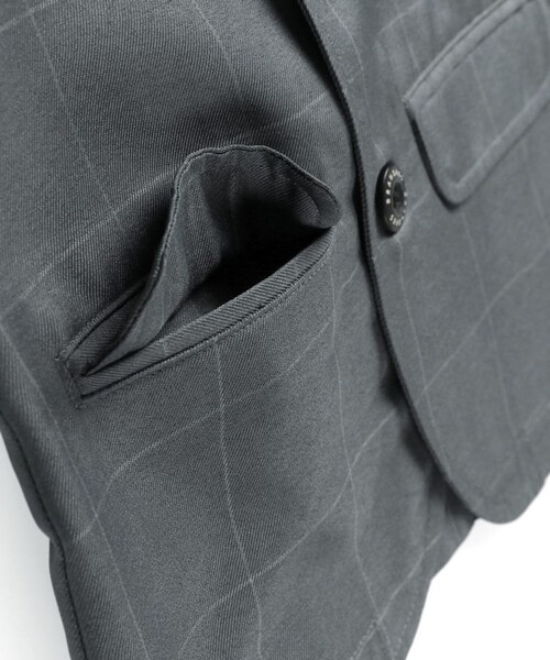 BRANSHES（ブランシェス）の「【フォーマル】ジャケット（スーツジャケット・キッズ・ネイビー/チャコールグレー・120/130/110）」の14枚目の写真