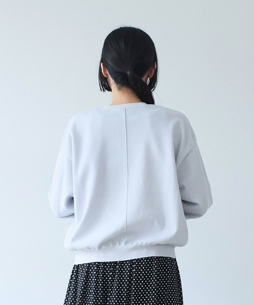 yuni(ユニ )の「●接結ニット reverisible short プルオーバー(ニット/セーター・レディース・グレー/ベージュ/パープル・FREE)」の10枚目の写真