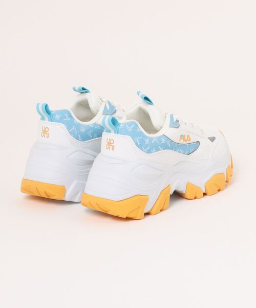 FILA（フィラ）の「【FILA】Infinito 限定モデル（スニーカー・レディース・ホワイト×ブルー・23.0cm/23.5cm/24.0cm/24.5cm/25.0cm）」の2枚目の写真