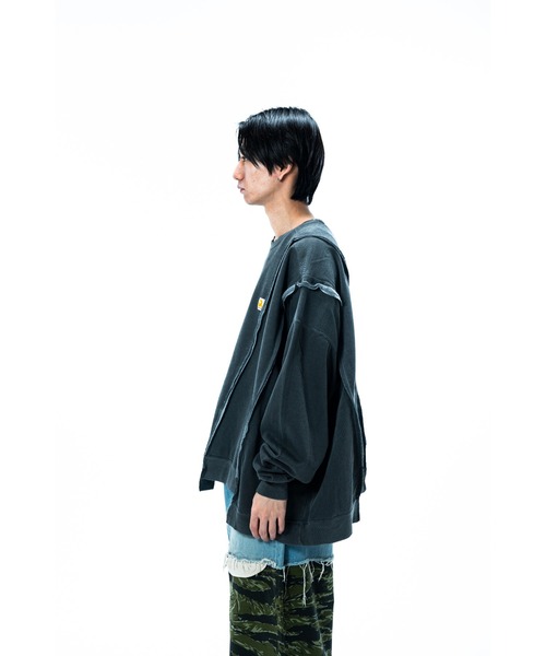 DISCOVERED（ディスカバード）の「Docking Logo Sweat（スウェット・メンズ・ホワイト/ブラック・SMALL/LARGE）」の15枚目の写真